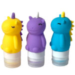 Yumbox Dressingflasker - 3-pak - Silikone - Unicorn