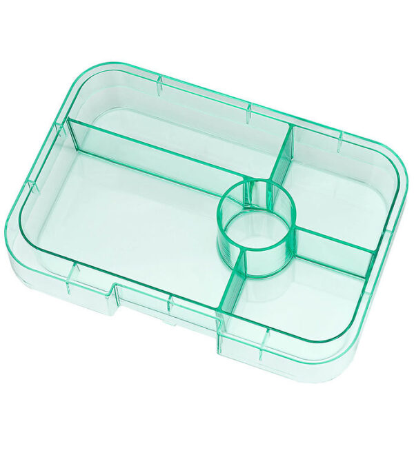 Yumbox Indsatsbakke m. 5 Rum - Tapas - Clear Agua Yumbox Indsatsbakke m. 5 Rum - Tapas - Clear Agua