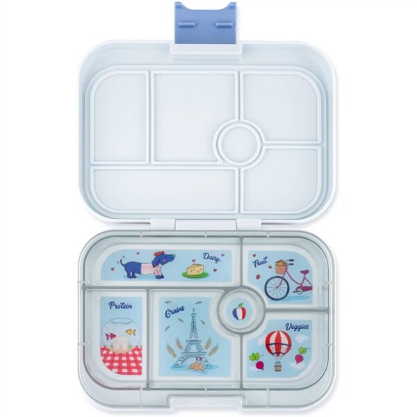Yumbox Madkasse Bento Original - 6 rum - Hazy Grey