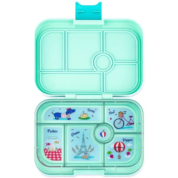 Yumbox Madkasse Bento Original - 6 rum - Serene Aqua