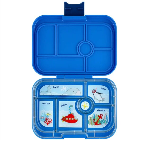 Yumbox Madkasse Bento Original - 6 rum - Surf Blue