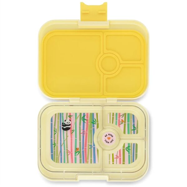 Yumbox Madkasse Bento Panino - 4 rum - Yellow Panda