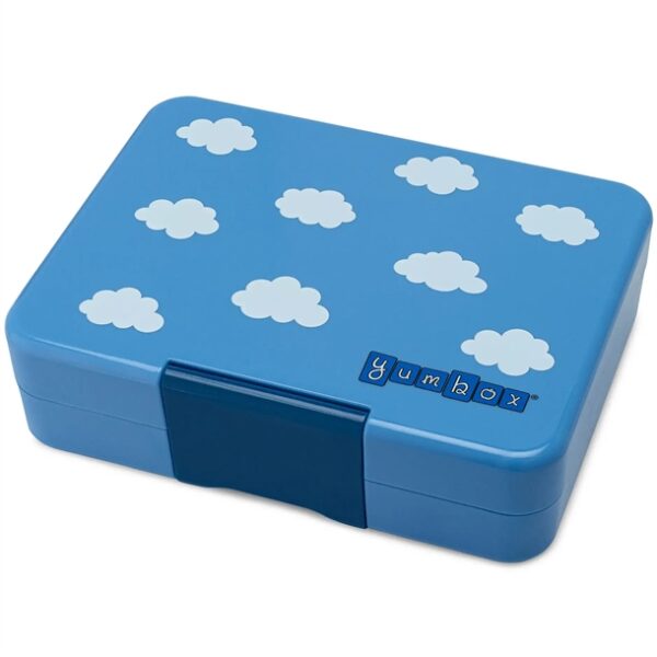 Yumbox Madkasse Snack - 3 rum - Himmelblå - Rainbow