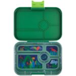 Yumbox Madkasse Tapas - 5 rum - Palm Green Jungle