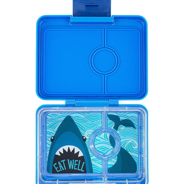 Yumbox Madkasse m. 3 Rum - Bento Snack - Surf Blue