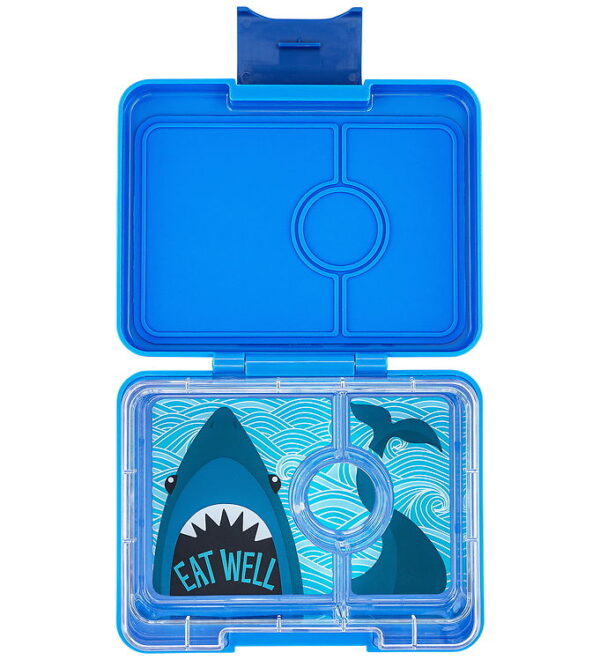 Yumbox Madkasse m. 3 Rum - Bento Snack - Surf Blue