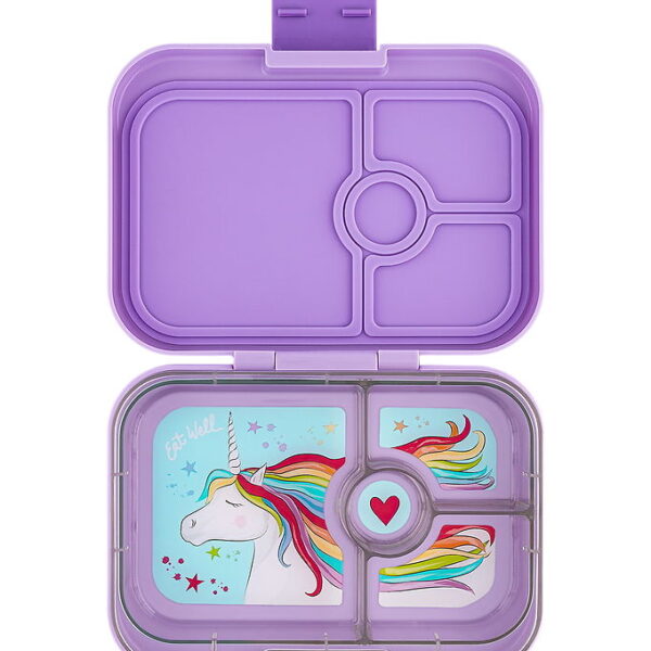 Yumbox Madkasse m. 4 Rum - Bento Panino - Lavande Purple