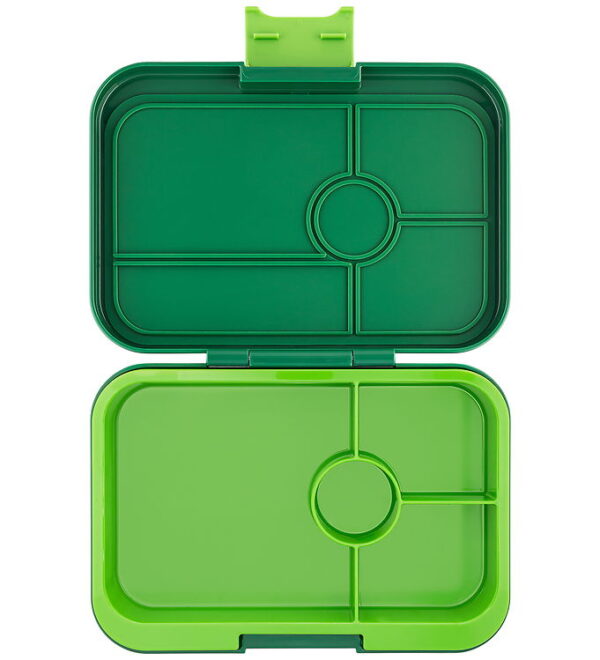 Yumbox Madkasse m. 4 Rum - Bento Tapas - Lime Green Yumbox Madkasse m. 4 Rum - Bento Tapas - Lime Green
