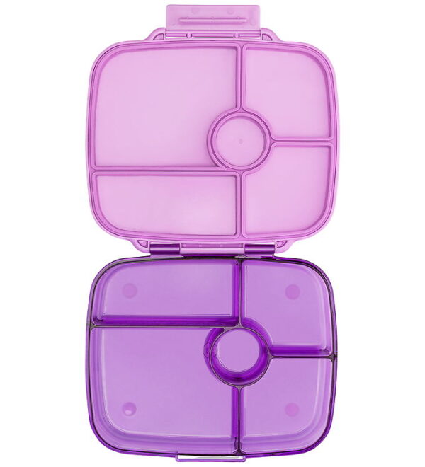 Yumbox Madkasse m. 5 Rum - Bento GO - Kyoto Purple