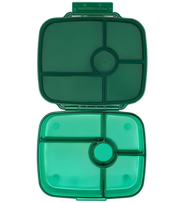 Yumbox Madkasse m. 5 Rum - Bento Go - Lima Green