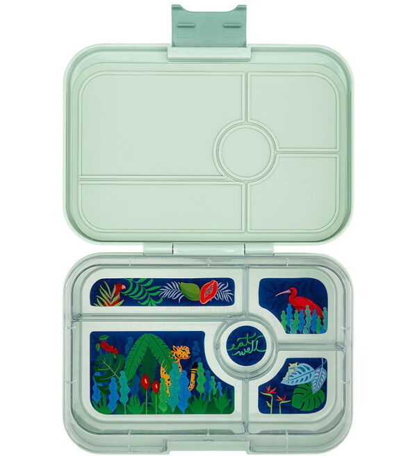 Yumbox Madkasse m. 5 Rum - Bento Tapas - Sage Green
