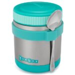 Yumbox Termoskål m. Ske - 420 ml - Aqua