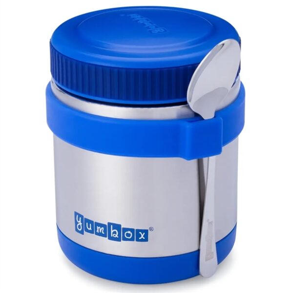 Yumbox Termoskål m. Ske - 420 ml - Neptune Blue