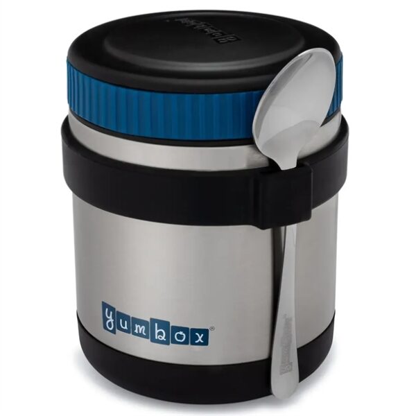 Yumbox Termoskål m. Ske - 420 ml - Twilight Black