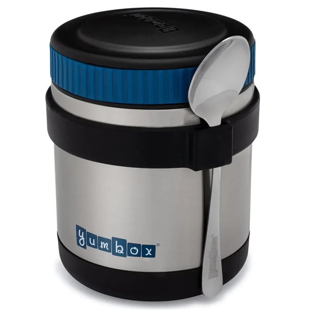 Yumbox Termoskål m. Ske - 420 ml - Twilight Black