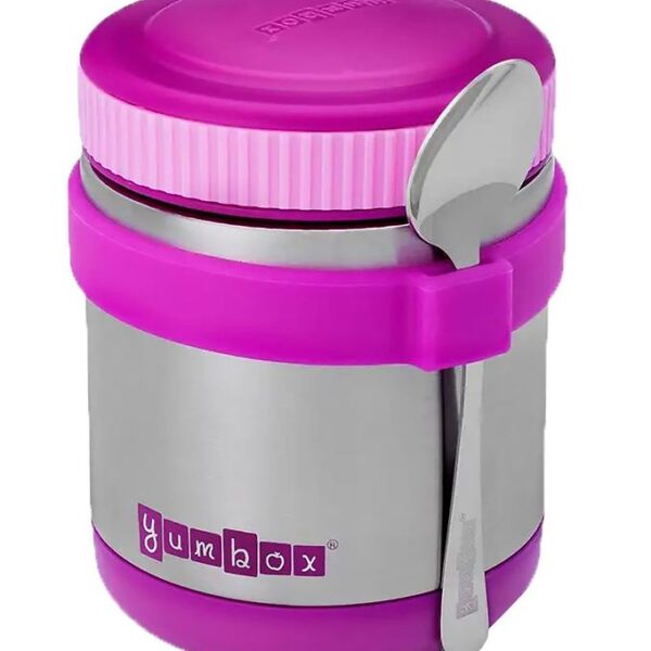 Yumbox Termoskål m. Ske/Bånd - 420 ml - Bijoux Purple Yumbox Termoskål m. Ske/Bånd - 420 ml - Bijoux Purple