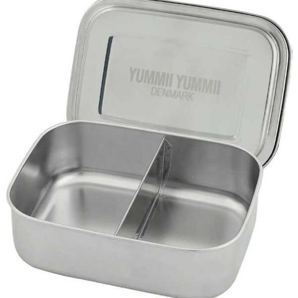 Yummii Yummii Bento Medium+ - m. 2 Rum - Rustfrit Stål