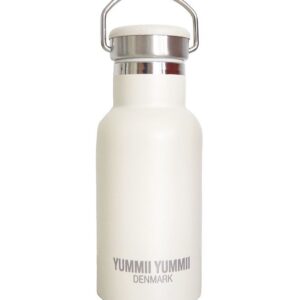 Yummii Yummii Termoflaske - 350ml - Rustfri Stål - Pearl White