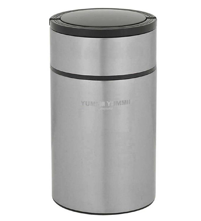 Yummii Yummii Termomadkasse m. Ske - 800 ml - Rustfri stål