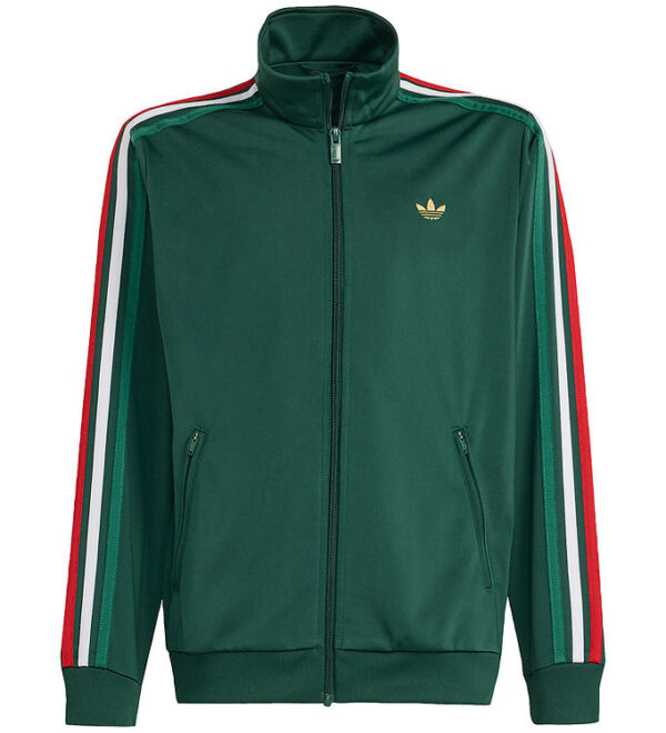 adidas Originals Cardigan - Firebird - Dark Green/Dark Football