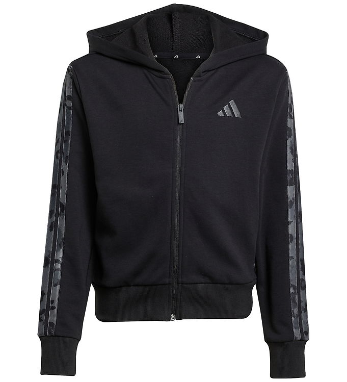 adidas Performance Cardigan - Sort m. Logo adidas Performance Cardigan - Sort m. Logo