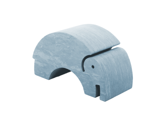 bObles | bObles Elefant S - Natur Mist