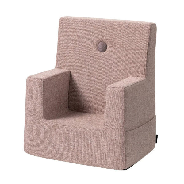 by Klipklap Kids Chair - Soft Rose w. Rose