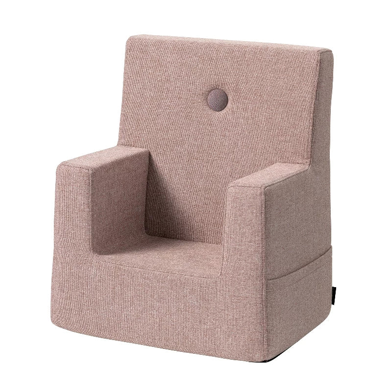 by Klipklap Kids Chair - Soft Rose w. Rose