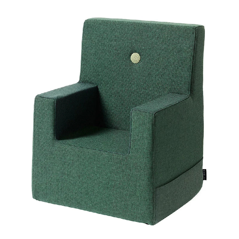by Klipklap Kids Chair XL - Deep Green w. Light Green