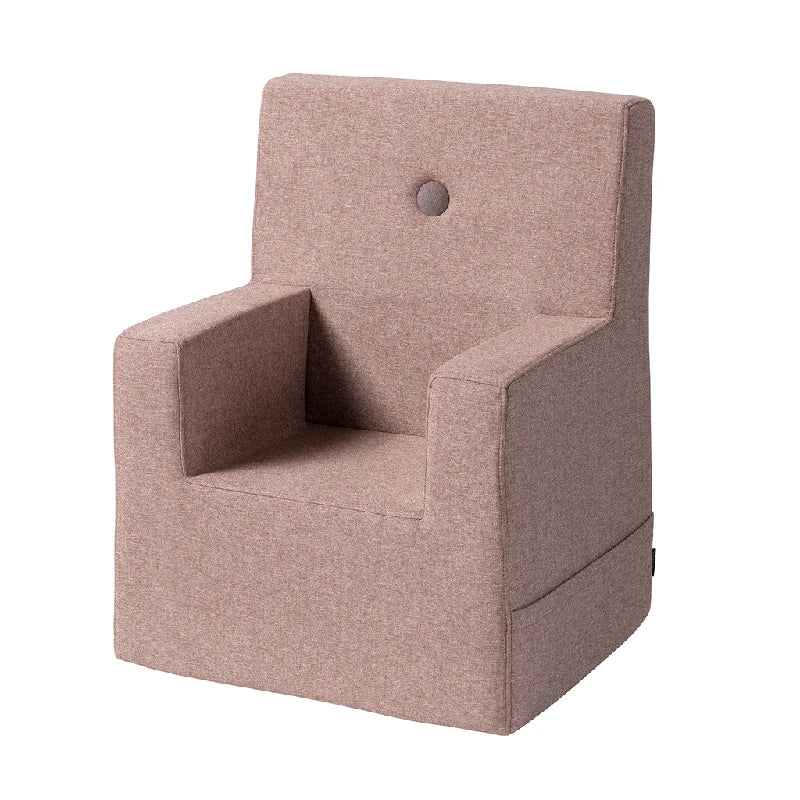 by Klipklap Kids Chair XL - Soft Rose w. Rose