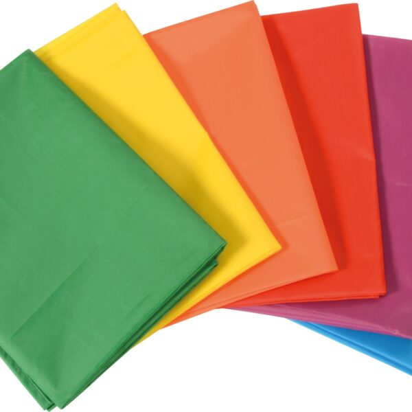 eduplay | Tørklæde i polyester (100 x 145 cm.), 6 stk.