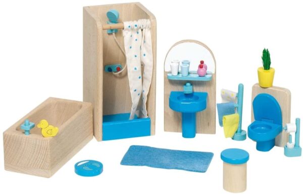 goki | Dukkehus tilbehør - Badeværelse, moderne