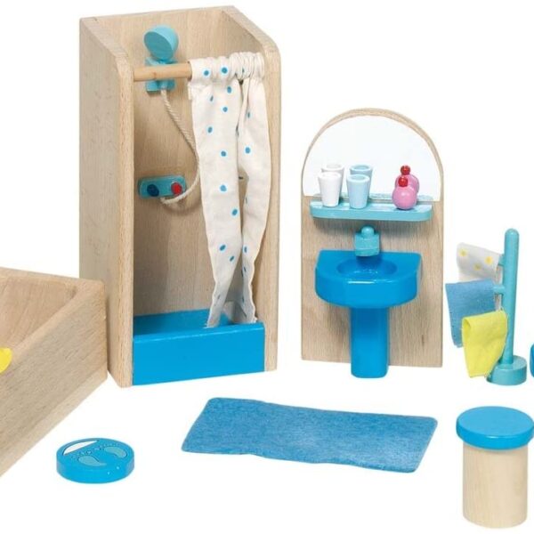 goki | Dukkehus tilbehør - Badeværelse, moderne