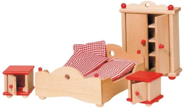 goki | Dukkehus tilbehør - Soveværelse, klassisk