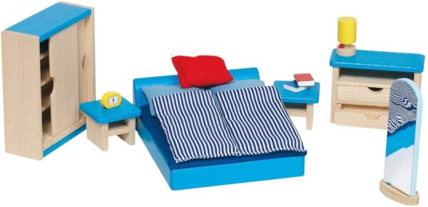 goki | Dukkehus tilbehør - Soveværelse, moderne