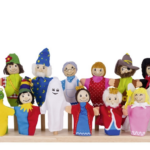 goki | Fingerdukker - Sæt 2, 12 stk