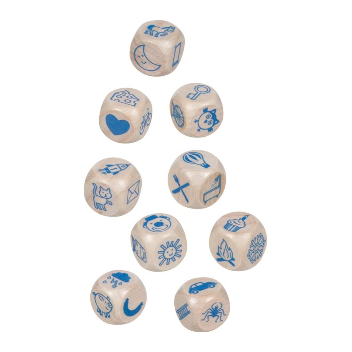 goki | Fortælleterninger, 9 stk