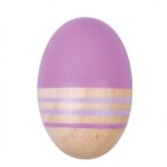 mamamemo | Rasleæg i træ, 1 stk Blommefarvet