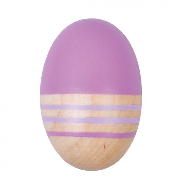 mamamemo | Rasleæg i træ, 1 stk Blommefarvet