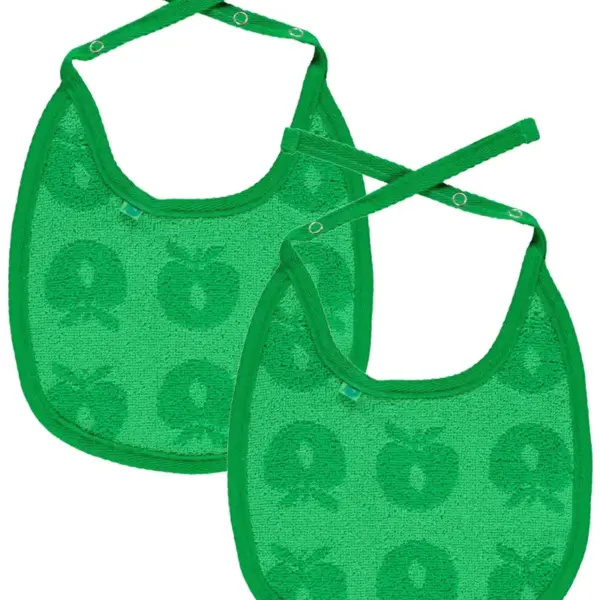 2 pak lille hagesmæk med æbler - Apple green