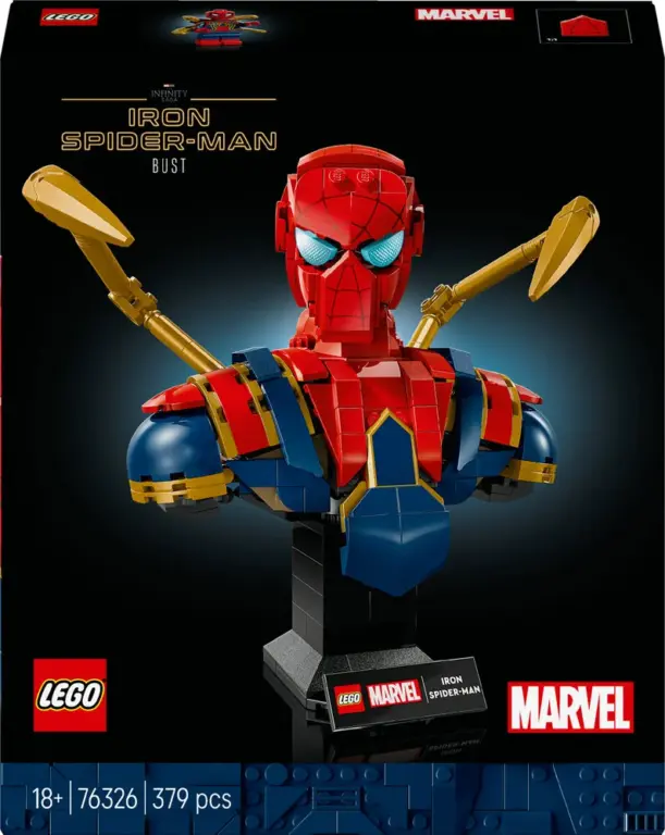 76326 LEGO Super Heroes Marvel Iron Spider-Man-buste