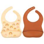 A Little Lovely Company Hagesmække - 2-pak - Silikone - Rainbows