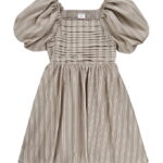 Abercrombie & Fitch Kjole - Simoly Taupe