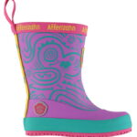 Affenzahn Gummistøvler - Plashy Owl - Lilla