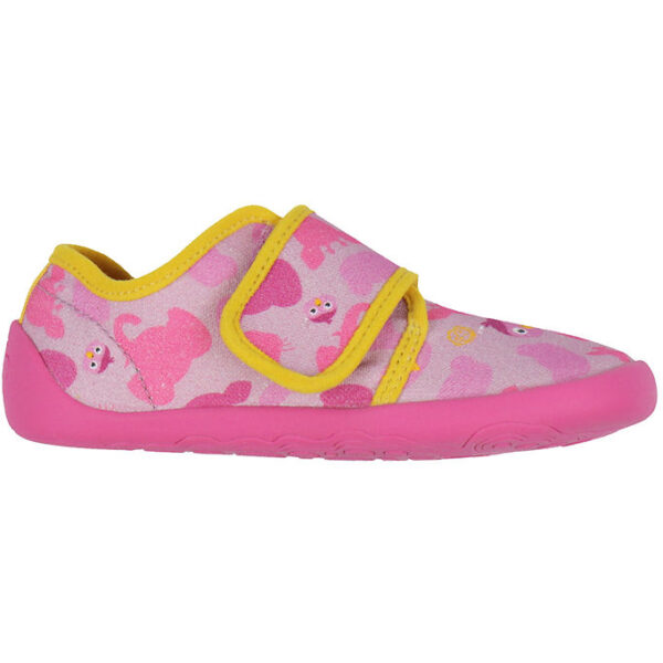 Affenzahn Hjemmesko - Cotton Movy Bird - Berry Affenzahn Hjemmesko - Cotton Movy Bird - Berry