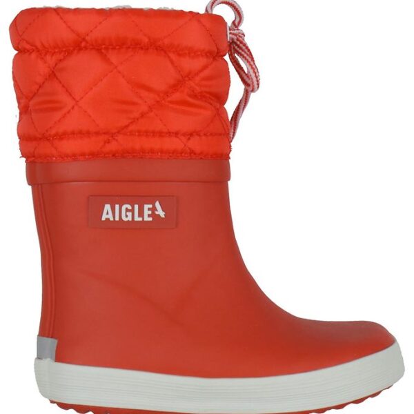Aigle Termostøvler - Giboulee 2 - Rød/Hvid