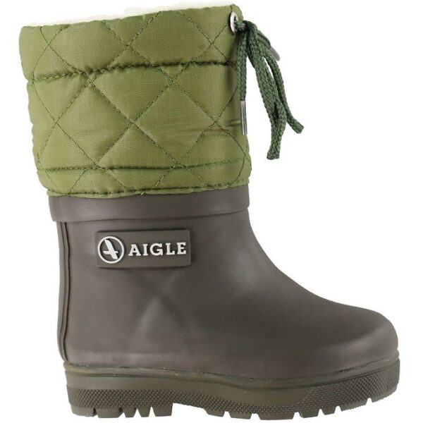 Aigle Termostøvler - Woody Warm - Kaki