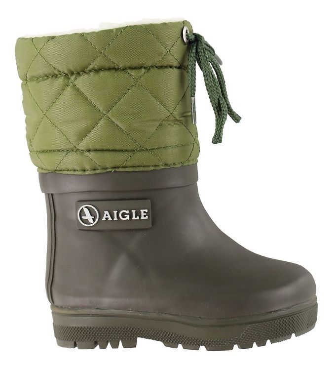 Aigle Termostøvler - Woody Warm - Kaki Aigle Termostøvler - Woody Warm - Kaki