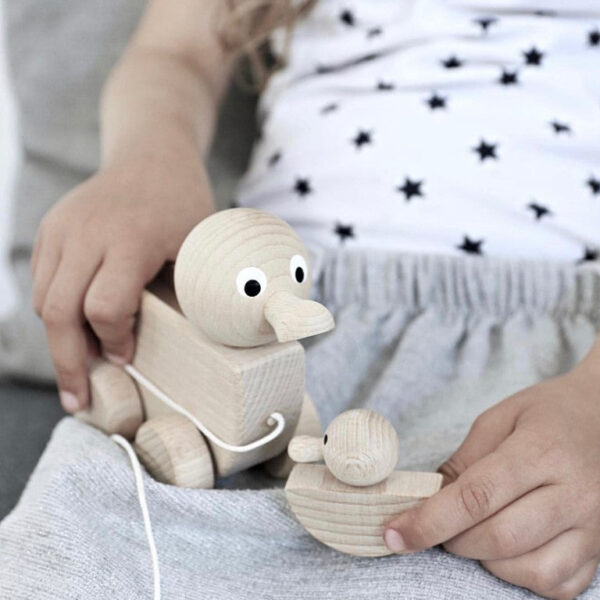 Andemor med ælling - Ella & Frederik