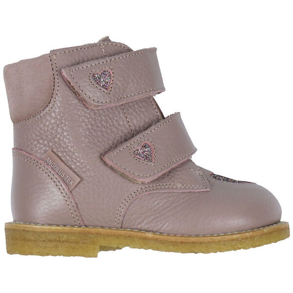 Angulus Vinterstøvler - Tex - Faded Rose/Multi Glitter